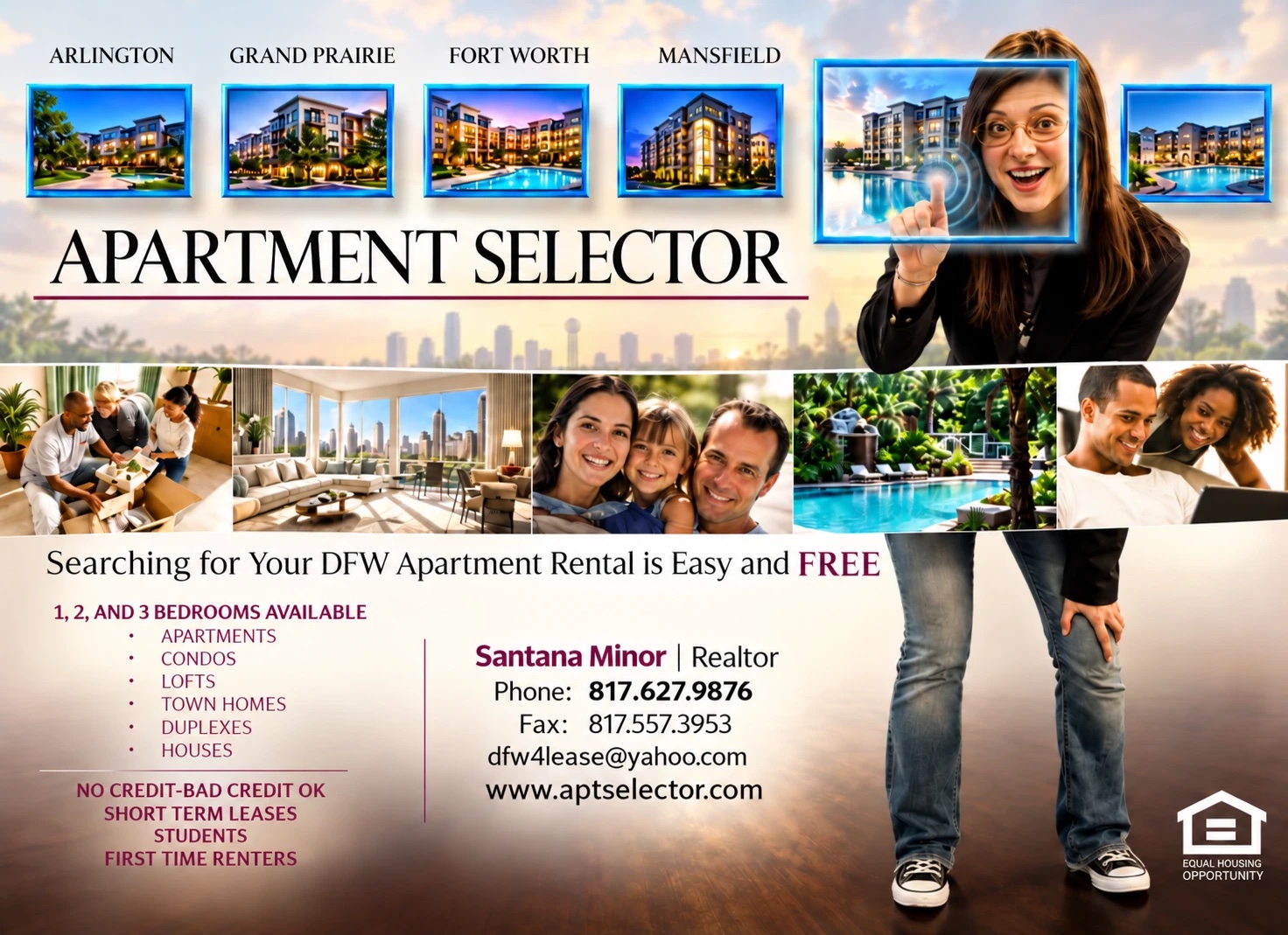 "Apartment Selector" — #graphicdesign #compositing #marketing #commission #business #photography