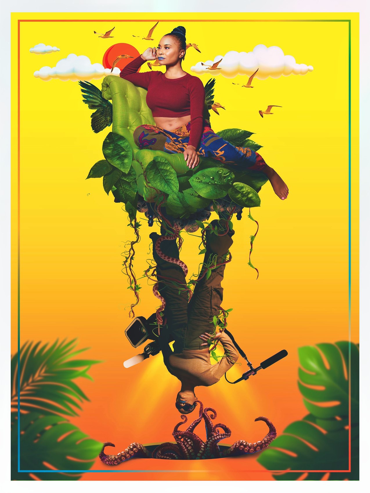#commission #graphicdesign #surrealism #compositing photography