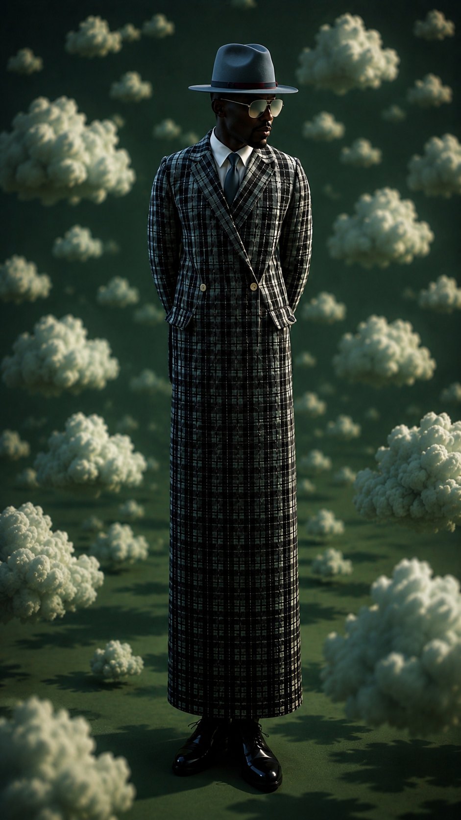 #graphicdesign #compositing #aiclouds #surrealism #afroart