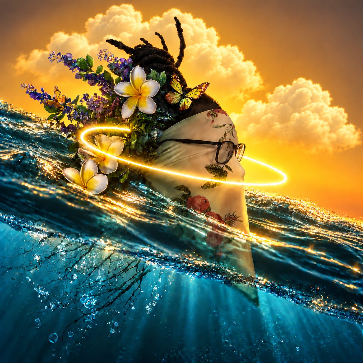 #selfportrait #graphicdesign #compositing #surrealism #photography
