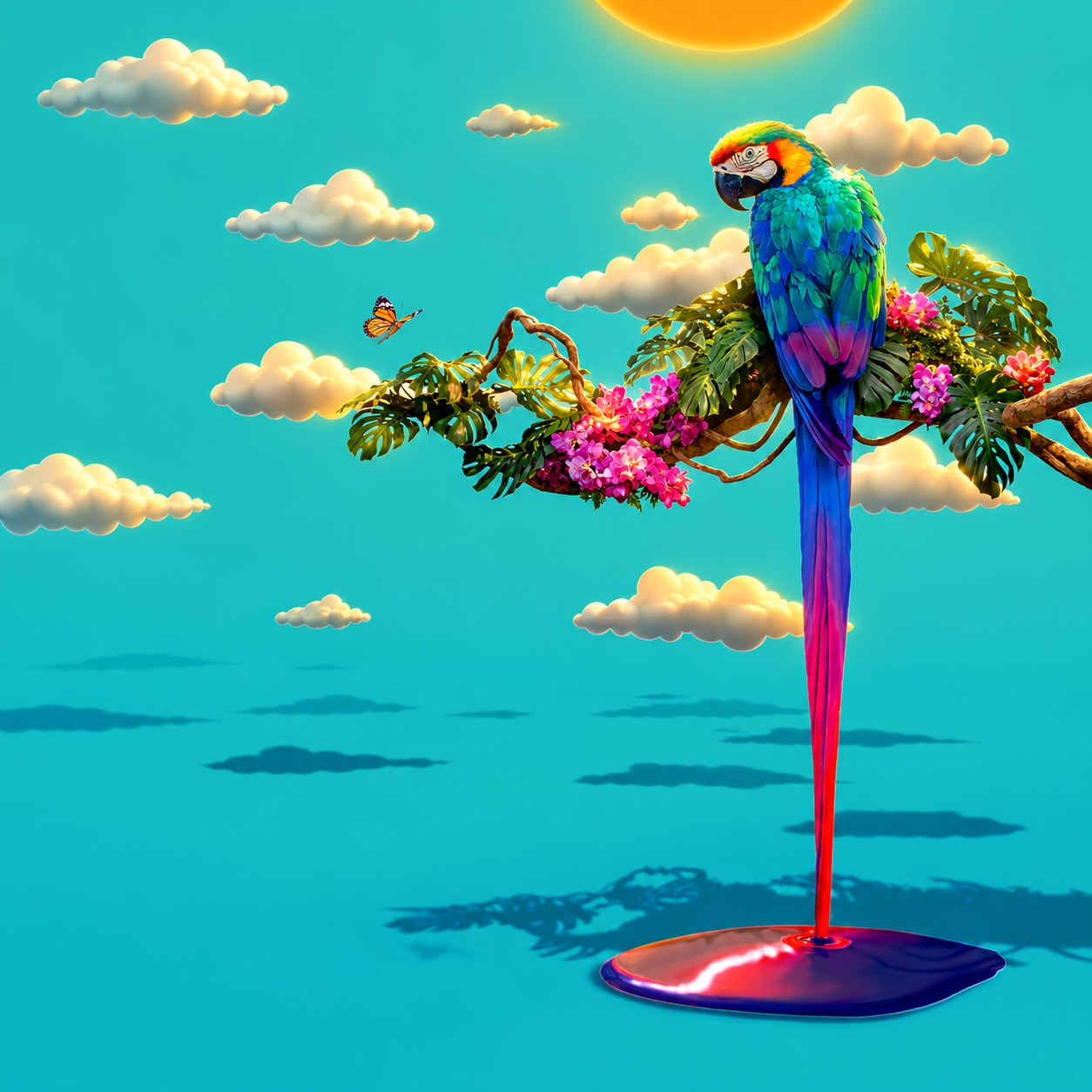 "Nostalgia Room" — #graphicdesign #surrealism #compositing