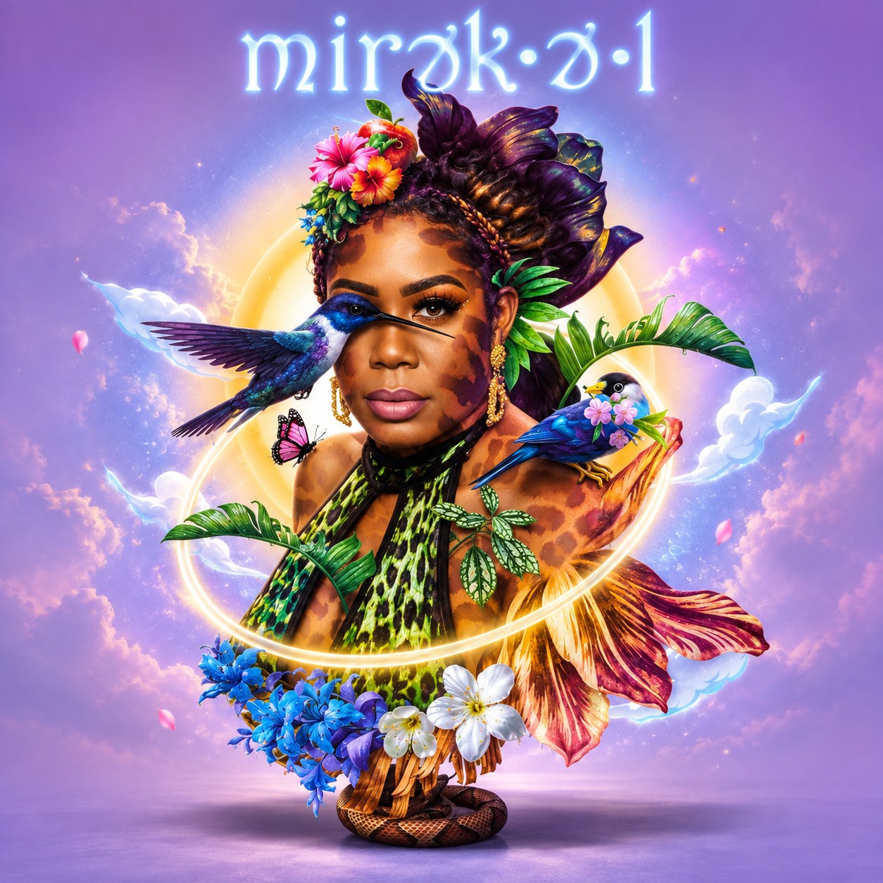 "Mirek·e·l" — cover art — #commission #coverart #graphicdesign #compositing #music