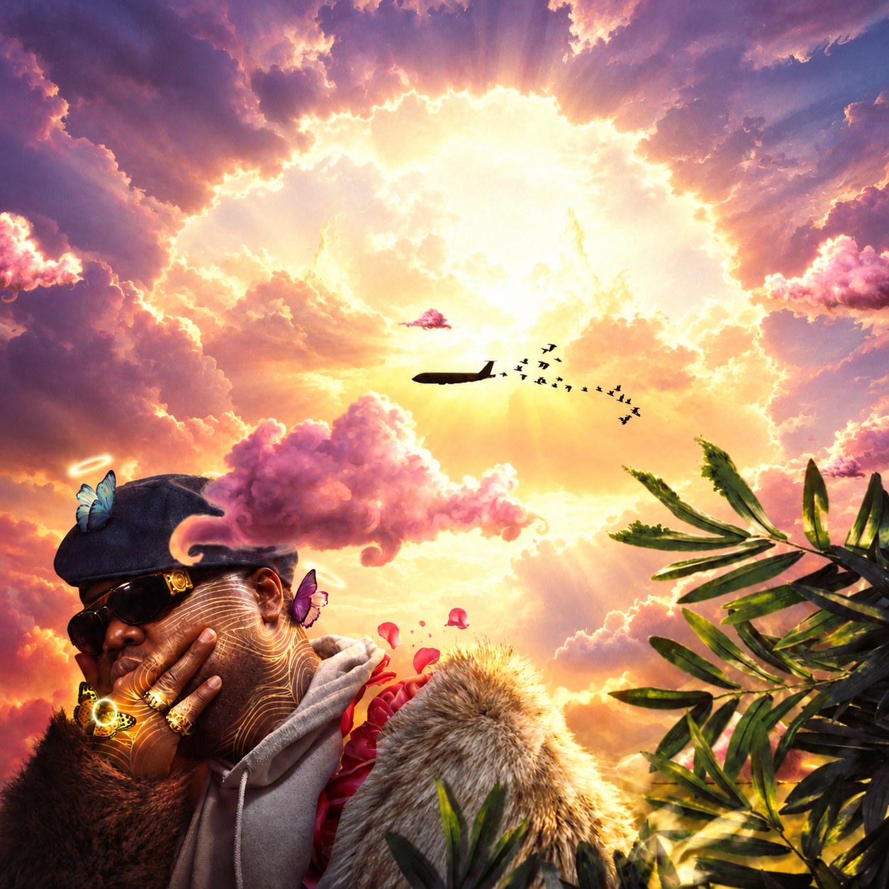 "Nostalgia Room" — #graphicdesign #iconart #afroart #aisubject #biggiesmalls #compositing