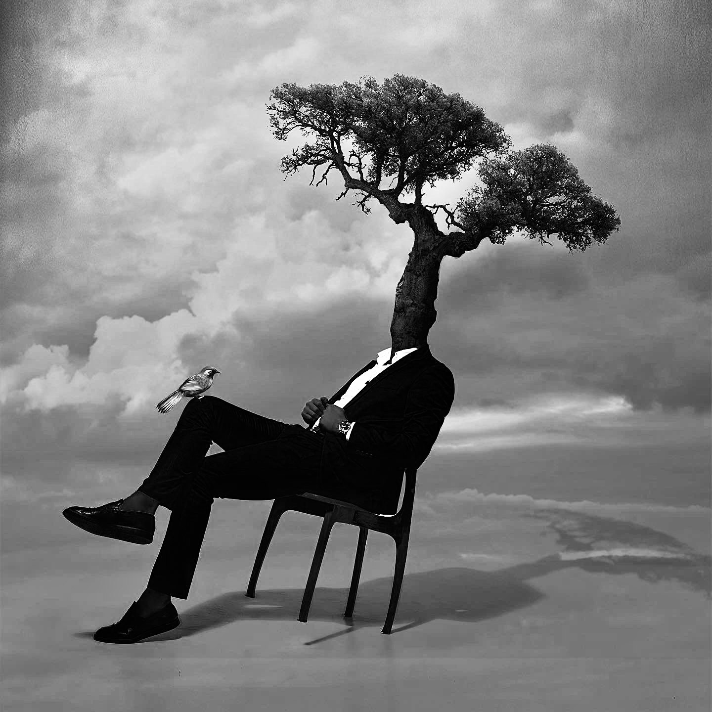 #graphicdesign #compositing #blackandwhite